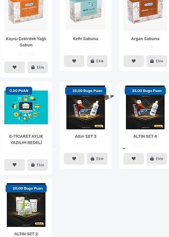 Mavi Model Kiti - Canlı Renkler