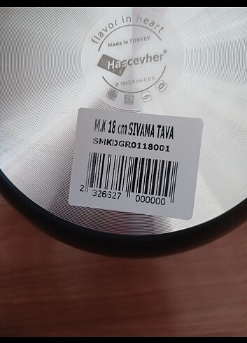 Diğer hascevher 18 cm derin tava