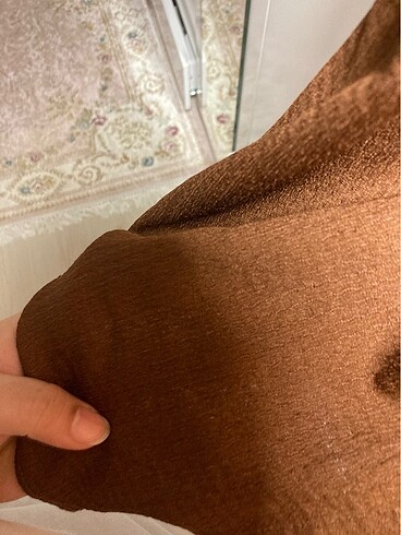 xl Beden kahverengi Renk Tunik gömlek