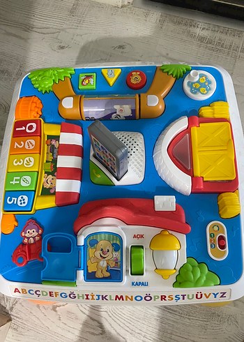 Fisher price eğitici köpeğin aktivite masası