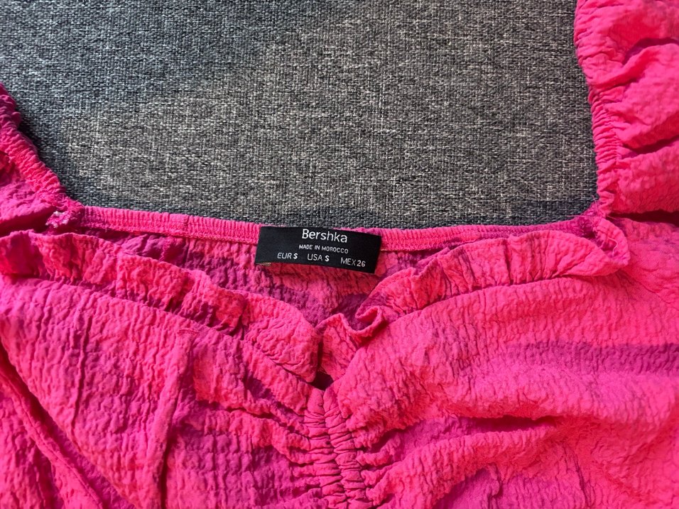 Bershka Pembe Mini Bluz - Görsel 2