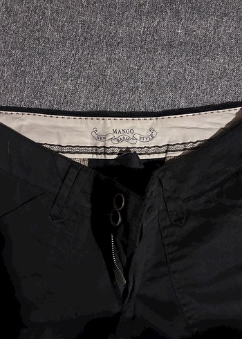 Mango Siyah Pantolon - Görsel 2