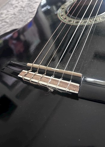 Valencia Siyah Klasik Gitar ve Taşıma Kılıfı - Görsel 3