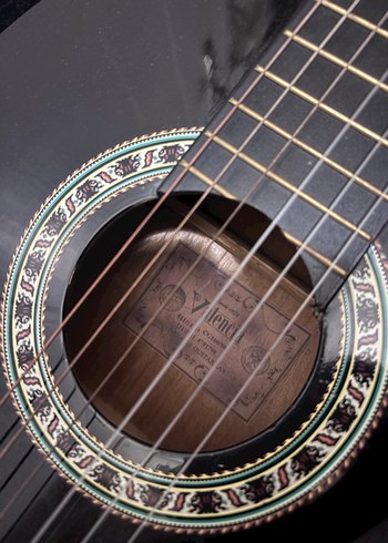 Valencia Siyah Klasik Gitar ve Taşıma Kılıfı - Görsel 5