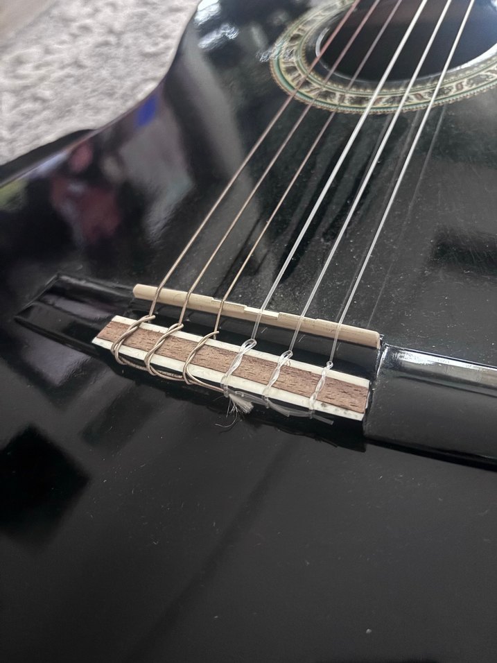 Valencia Siyah Klasik Gitar ve Taşıma Kılıfı - Görsel 3