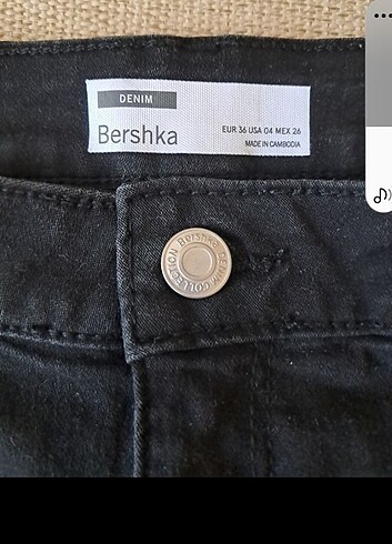 Bershka Bershka Denim Şort