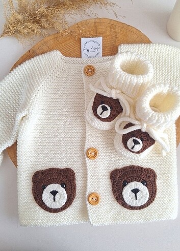 Örgü patik - Görsel 3