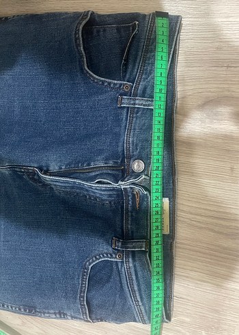 Renkli Baskılı erkek Denim Jean - Görsel 6