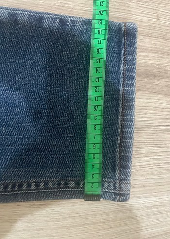Renkli Baskılı erkek Denim Jean - Görsel 5