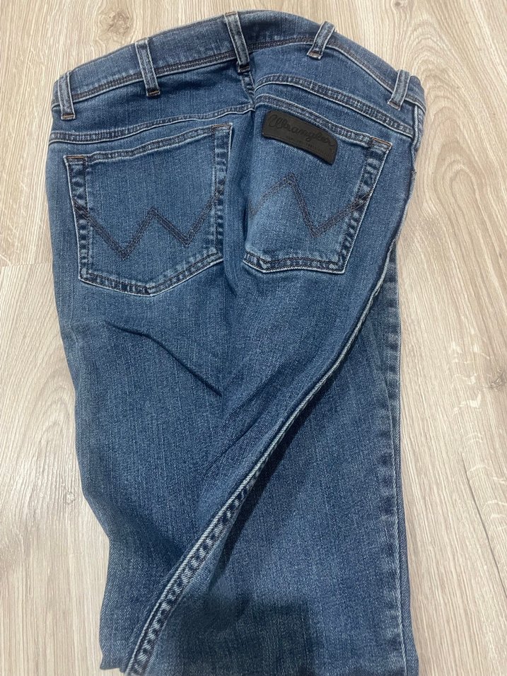 Renkli Baskılı erkek Denim Jean - Görsel 3