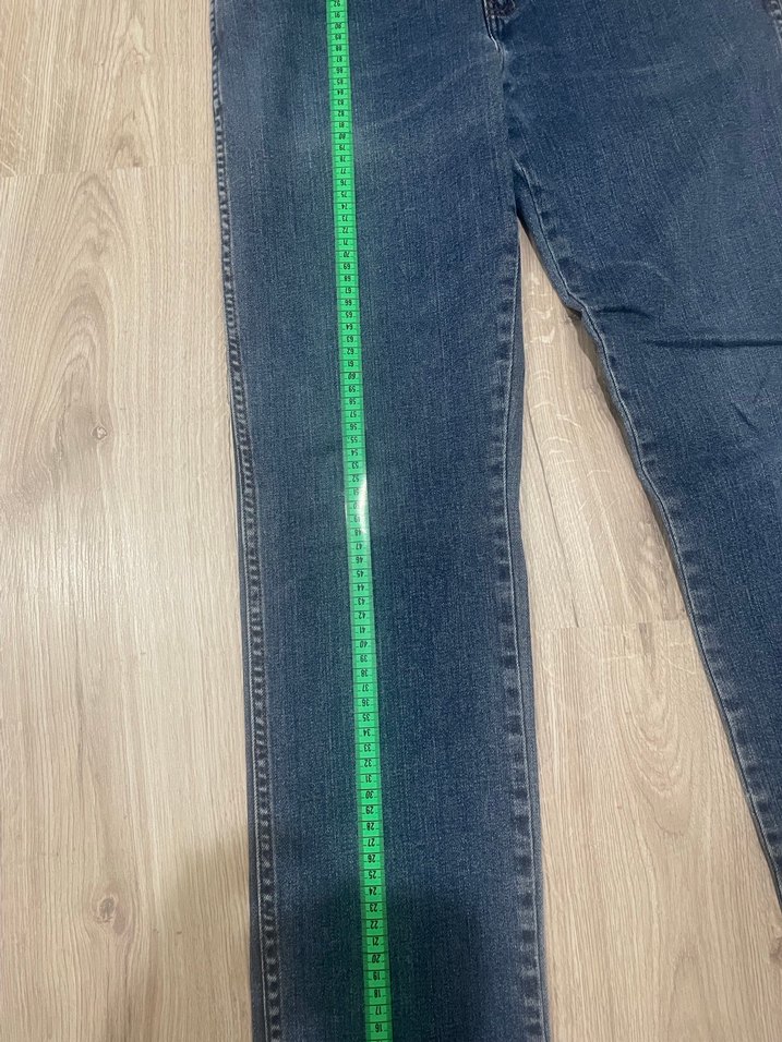 Renkli Baskılı erkek Denim Jean - Görsel 4