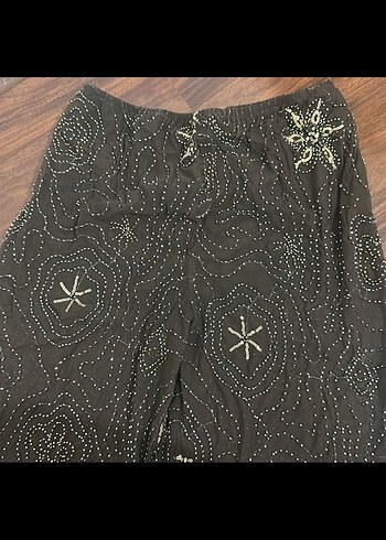 Zara taşlı pantolon - Görsel 5