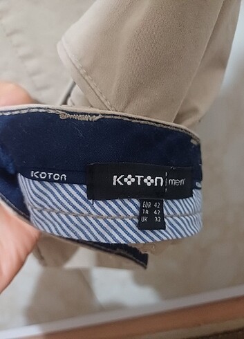 Koton Yaz aylarin olmazsa olmazı keten camel pantolonu