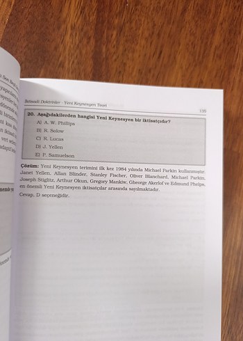 İktisat Son Beşli Soru Bankası Türkiye ekonomisi iktisat tarihi - Görsel 3