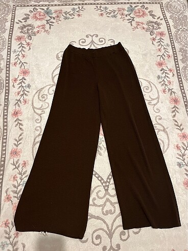 Triko Pantolon Wide Leg