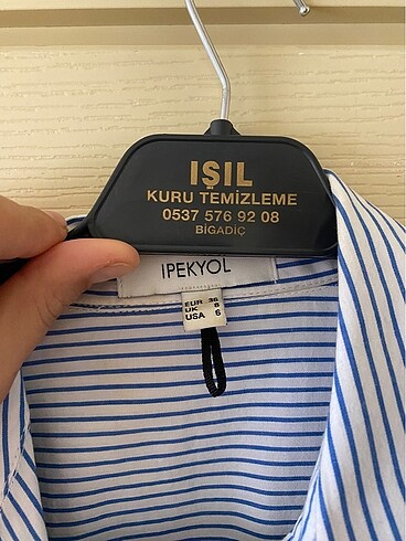36 Beden mavi Renk gömlek