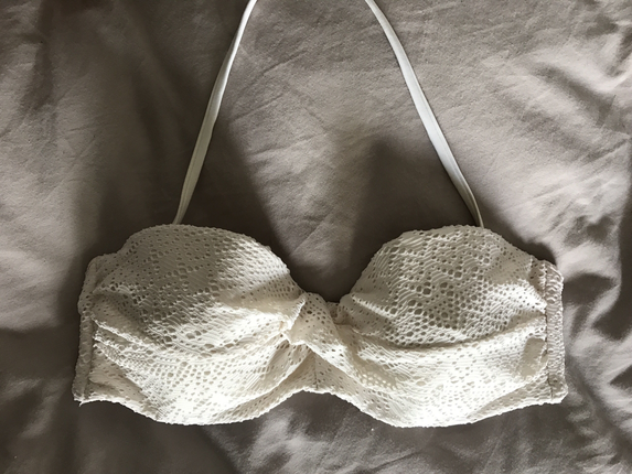 m Beden beyaz Renk HM 2016 bikini üst