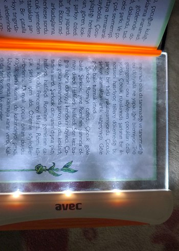 Mavi Avec Işıklı kitap okuma ışığı 2 adet - Görsel 9