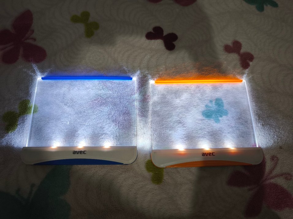 Mavi Avec Işıklı kitap okuma ışığı 2 adet - Görsel 2