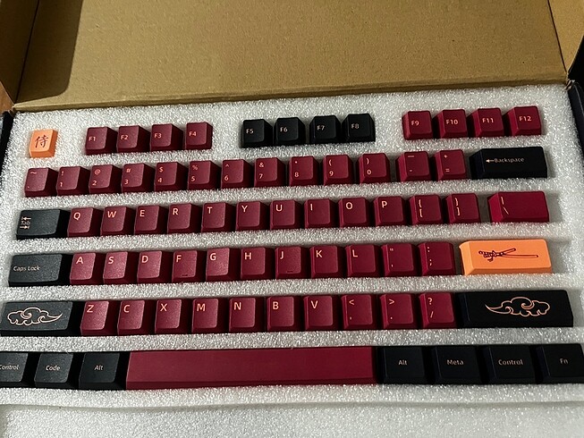  Beden Klavye keycaps