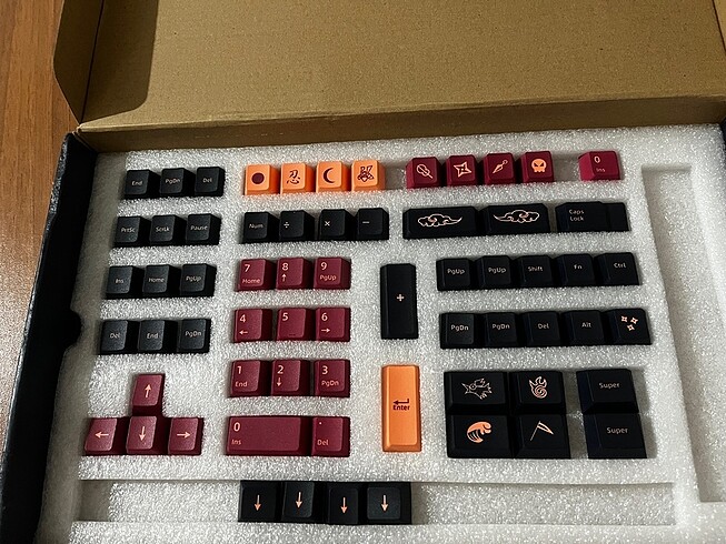 Beden Renk Klavye keycaps
