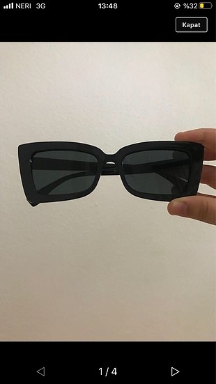 Siyah trend gözlük