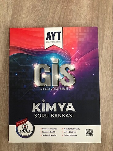 Özdebir ayt kimya gis serisi