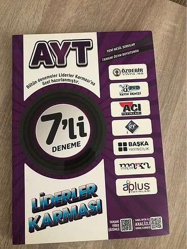 Liderler karması ayt deneme