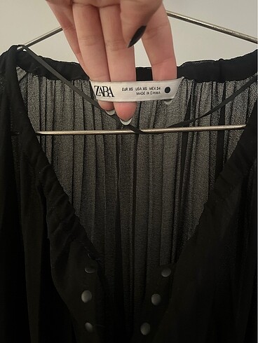 xs Beden Zara elbise