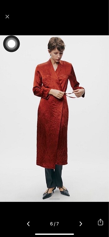 Zara kimono kaftan elbise