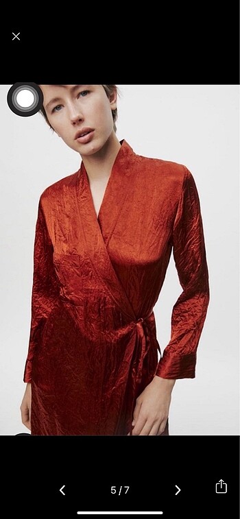 xs Beden Zara kimono kaftan elbise