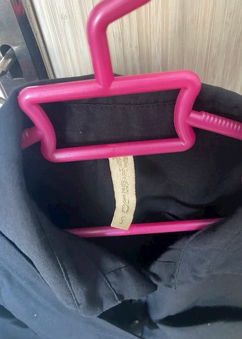 Siyah Kemerli Strappy Kadın Gömlek - Görsel 4