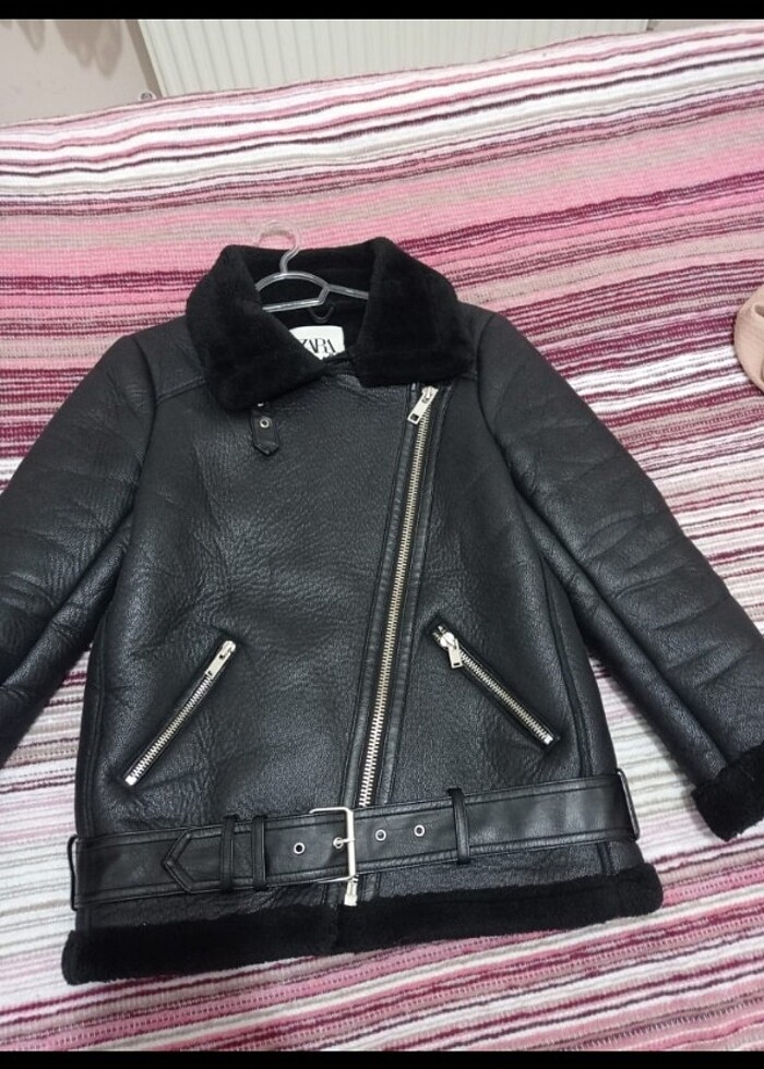 Biker ceket biker kaban biker mont - Görsel 4