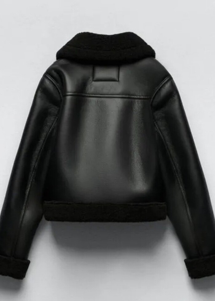 Biker mont biker ceket biker kaban - Görsel 3