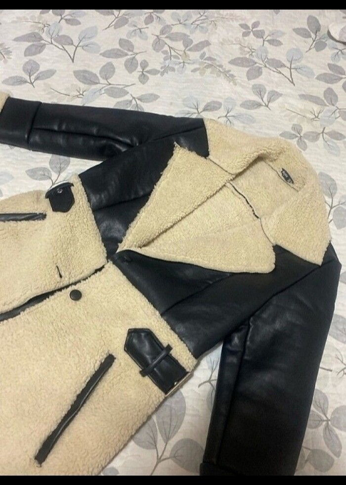 Biker mont biker ceket biker kaban  - Görsel 4