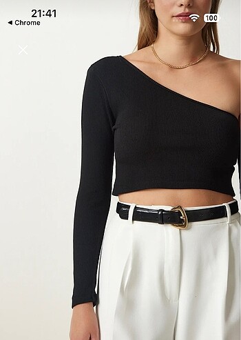 Tek kol fitilli crop