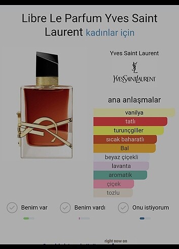 Yves Saint Laurent Yves Saint Laurent Libre Le Parfüm