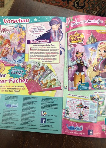 Beden Winx Club Almanca Dergi - Eğlenceli Bulmacalar