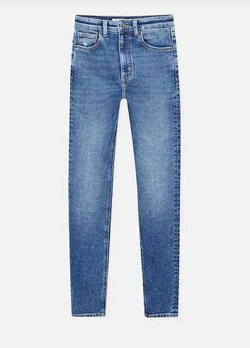 32 Beden Pull&Bear yuksek bel skinny jean