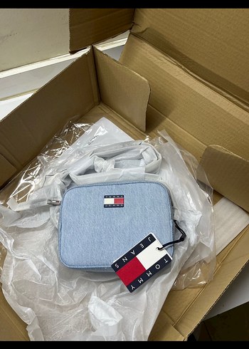 Tommy Hilfiger Kadın Kot Çapraz Çanta