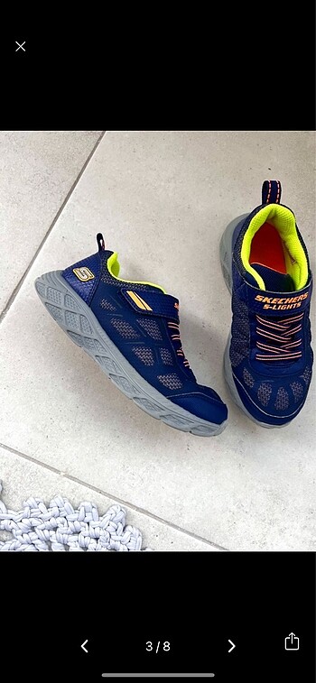 33 Beden Skechers çocuk ayakkabı