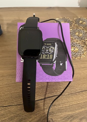 Siyah Akıllı Saat, Dijital Ekranlı - Görsel 4