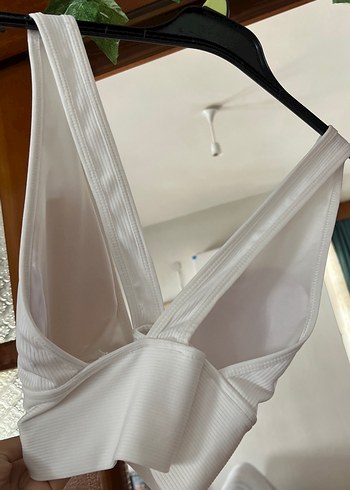 s Beden beyaz Renk Beyaz Spor Tarzı Kadın Bralet