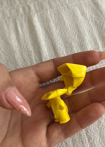  Beden Sarı Renkli Renkli Aksiyon Figürü