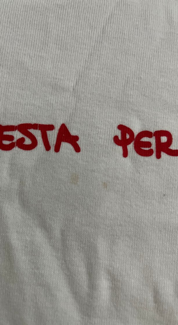 Kadın Beyaz Kısa Kollu Baskılı Tişört - Görsel 2