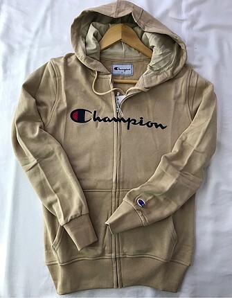 Champion fermuarlı kapüşonlu ceket
