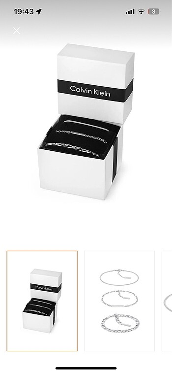  Beden Calvin klein bileklik