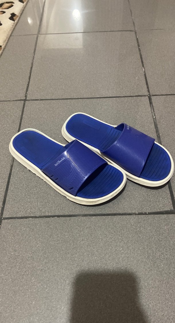 Erkek Mavi Spor Terlik - Görsel 2