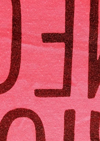 Kız Çocuk Pembe Baskılı Kısa Kollu Tişört - Görsel 7