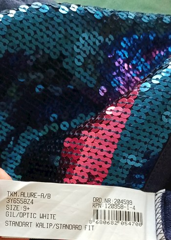 Payetli Penye  Mini  Etek - Görsel 6